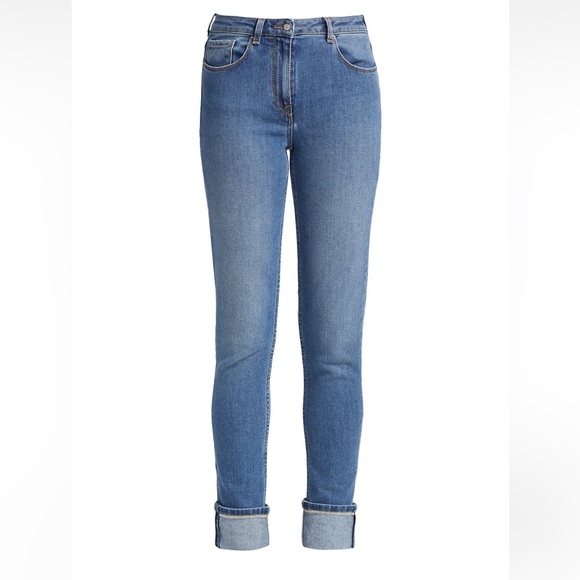 Fabiana Filippi • NWT Todi Stretch Cuff Mid-Rise Jeans - Picture 3 of 11